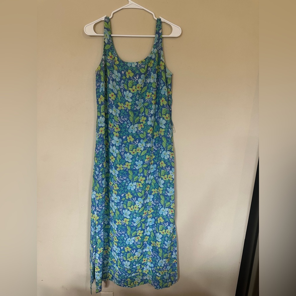 Sigrid Olsen Teal Lightweight dress - Picture 2 of 4